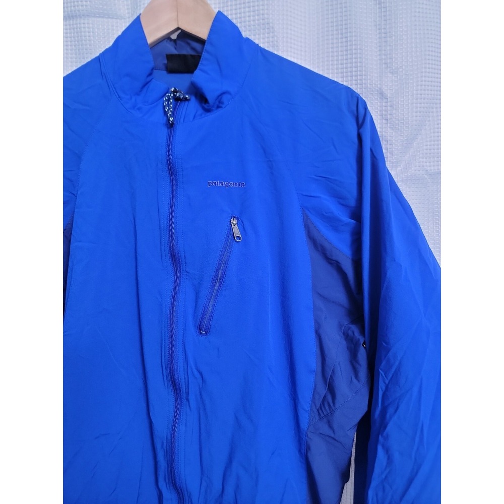 VTG Patagonia Blue Windbreaker Jacket Women's size MEDIUM - Picture 3 of 9